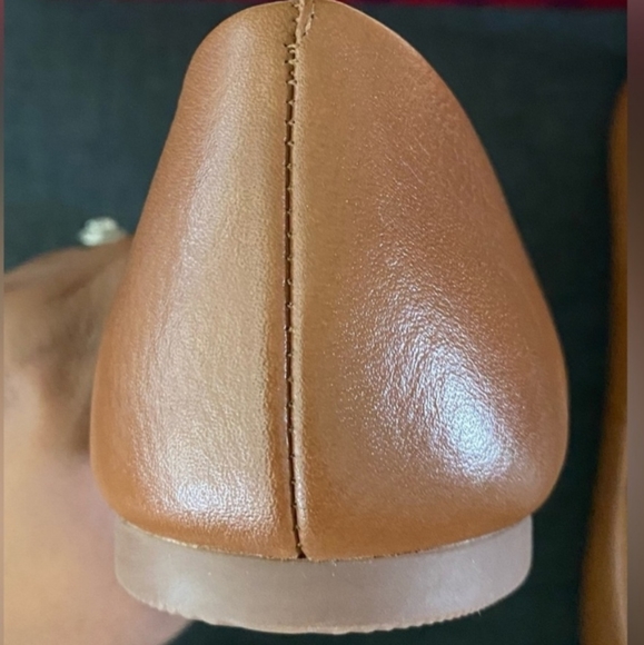 Tory Burch Chelsea Ballet Flat - Tan - Picture 3 of 8